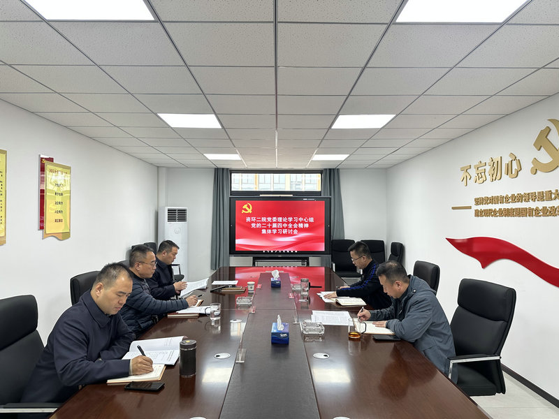 资环二院党委理论学习中心组召开2025年度第七次集体学习研讨会
